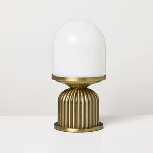 Hearth and Hand Elegant Gold and White Table Lamp